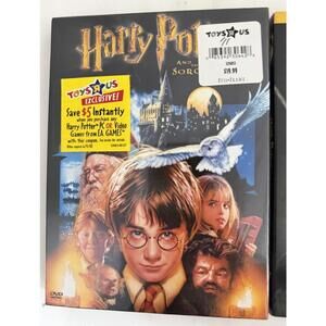 RARE SEALED Harry Potter Sorcerer's Stone TOYS R US EXCLUSIVE Slipcover DVD Lot